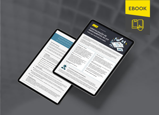 Mockup of tablets reflecting the e-book's internal content